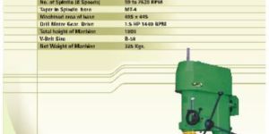Pillar Type Drilling Machine