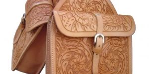 Brown Designer Saddle Bags