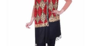 Embroidered Viscose Stole