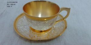CUP & SAUCER ( TWO TONE )