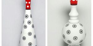 Red & White Aluminium Gift Items