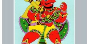 Kumbhakarna Art Prints on Silk