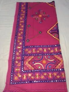 Mirror Work Cotton Dupatta