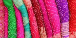 Multi Coloured Bandhani Dupatta