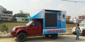LED Video Van Hire for Election Campaigning