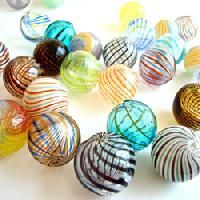Glass Gem Stone & Other Beads