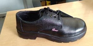 Art no.RI 03 leather safety shoes with PU sole & Vamp grain