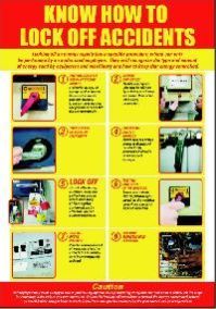 Lockout Tagout Safety Poster