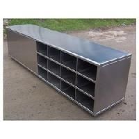 Stainless Steel Cross Over Bench