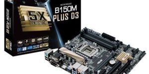 ASUS B150-PLUS D3 LGA 1151 INTEL B150 SATA 6GB/S USB 3.0 ATX INTEL MOTHERBOARD