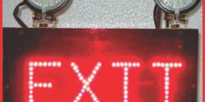 XIT SIGNS EMERGENCY LIGHTS