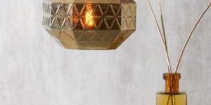 Graces Gold Hanging Lamp