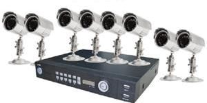 8 Cameras DVR