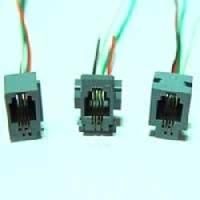 3 Core Power Cable Telephone Line Jack