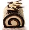 WHITE & DARK CHOCOLATE ROULADE (Roll)