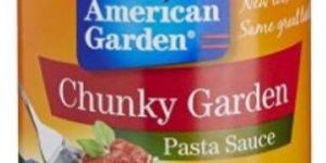 American Garden Sauce Pasta Chunky Garden 680gm