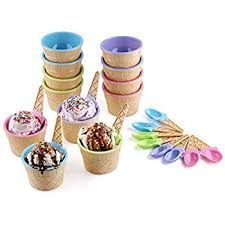 Plastic Ice Cream Cups