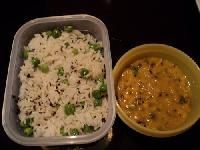 Ready to Eat Dal Tadka with Peas Pulav