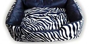 Ayraa Large Zebra Print Maharaja Sofa Bed (ZS4-H03_)