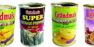 Canned Fruits Vegetables
