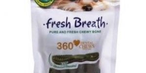 Basil Calcium Fresh Breath Dental Chews Bone for Dog