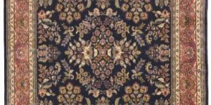 Jhoomar Motif Kashan Design Handmade  Carpet