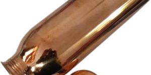 COPPER BOTTLE WITH PLAIN CAP.