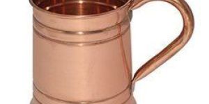 COPPER MUG PLAIN LINE DESIGN