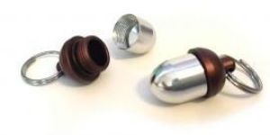 HUFT- Pet ID- Aluminium Tube- Silver