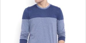 Mens Full Sleeve Round Neck T-Shirts