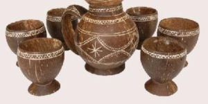 Coconut Shell Ice Cream Cup