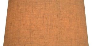 Jute Fabric Drum Lamp Shade