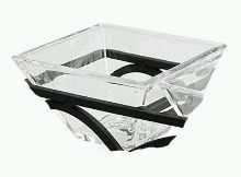 Glass Square Bowls