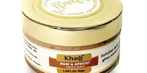 Khadi Rose & Apricot Walnut Scrub