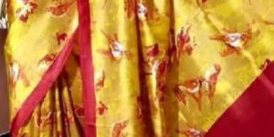 Hand Block Printed Sarees