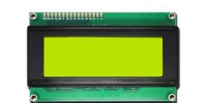 20x4 Line LCD Display with Yellow Back Light HD44780