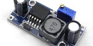 Adraxx DC-DC Converter Buck Voltage LM2596 Low Ripple Step Down Module Power Supply