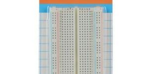 Adraxx Solderless Breadboard with 400 Tie-Point (White)