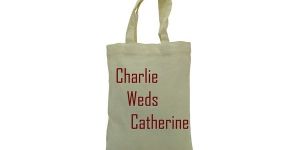 Cotton Printed Wedding Favour Bag