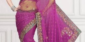 Designer Net Sarees