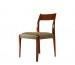 GODREJ SATURN WALNUT DINING CHAIR DARK