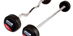 Commercial Rubber Coated Fixed Barbells