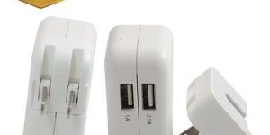 Spy Hidden Camera Real AC Power Adapter Motion Detection