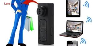 Spy Live Wi Fi Video Button Camera