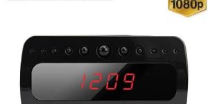 Spy Motion Activated Mini Clock Hidden Camera