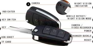 Spy Night Vision Keychain Camera