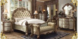 DB-012 Wooden Double Bed