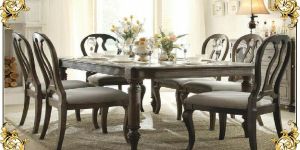 DG-002 Wooden Dining Table Set