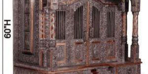 Oxidized Copper Big Pooja Mandir L 36