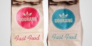 Fast Food Paper Carry Bags